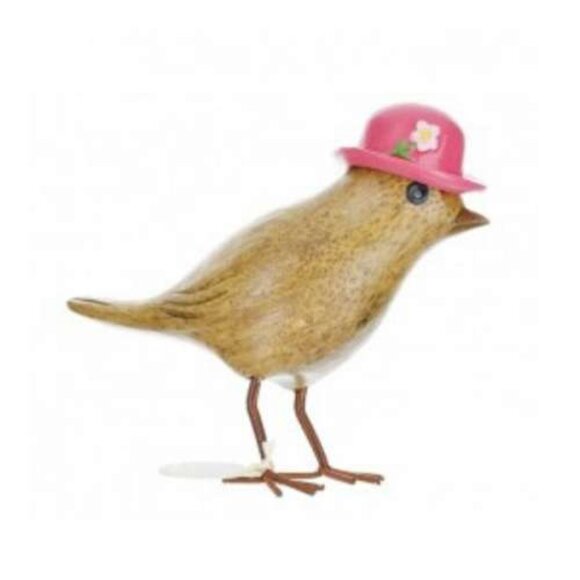 Dcuk Garden Bird Dark Pink Hat in Gift Box - Picture 2 of 3